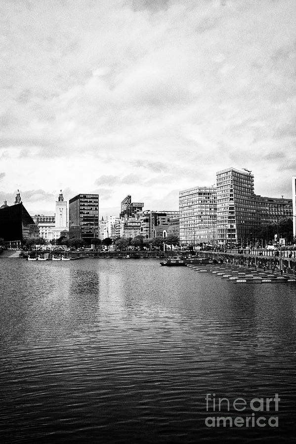 City Photograph - salthouse dock and Liverpool one Merseyside UK #2 by Joe Fox
