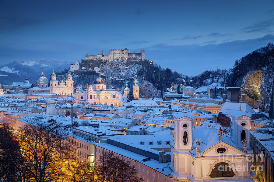 Salzburg Winter Dreams #2 Photograph by JR Photography
