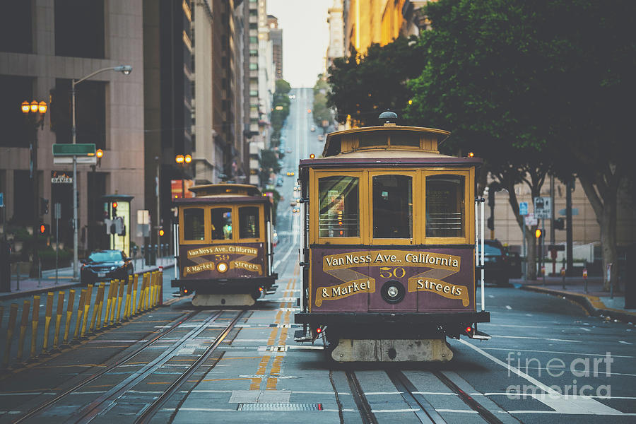 San Francisco Cable Cars #2 Photograph by JR Photography
