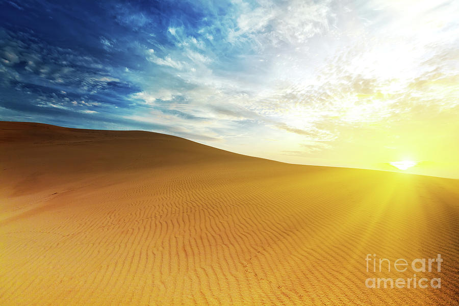 Sandy Desert Photograph by MotHaiBaPhoto Prints