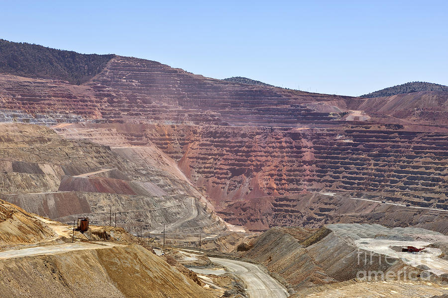 Santa Rita Copper Mine #2 Photograph by Inga Spence