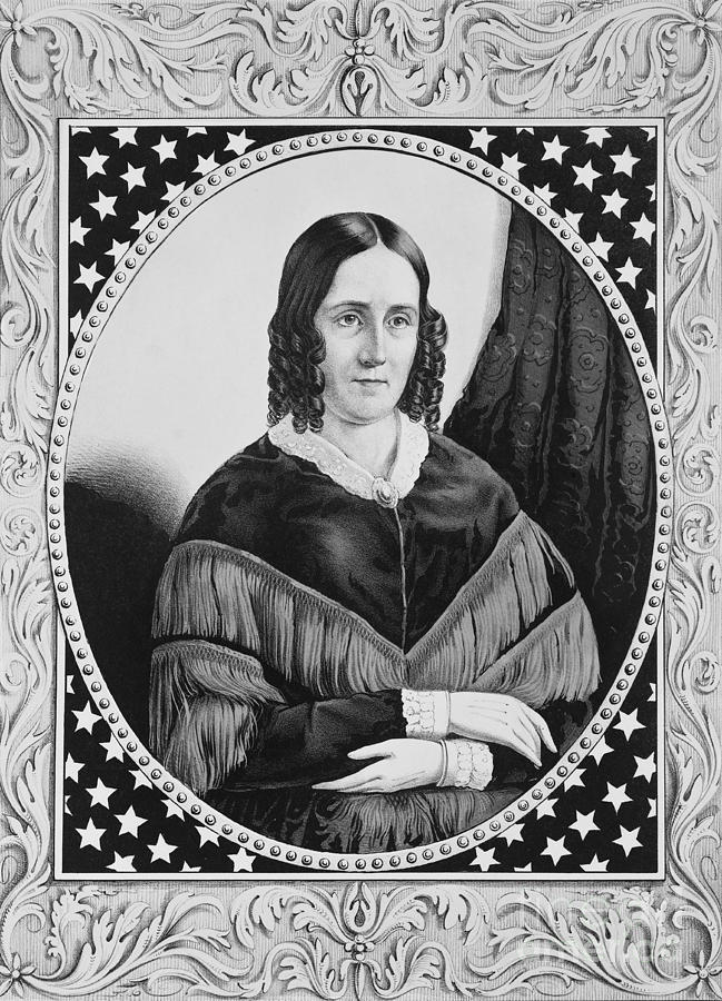 Sarah Polk, First Lady #2 Photograph by Science Source