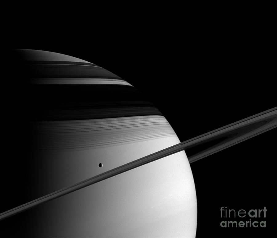 Space Photograph - Saturn #1 by NASA Science Source
