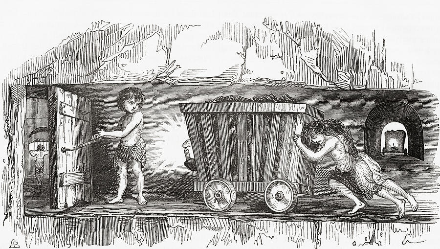 Mining coal cart sketch icon Royalty Free Vector Image