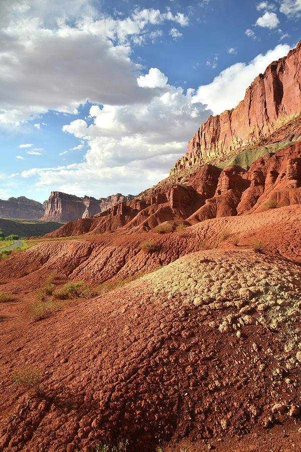 Capitol Reef National Park Photograph - Scenic Drive in Capitol Reef #2 by Ray Mathis