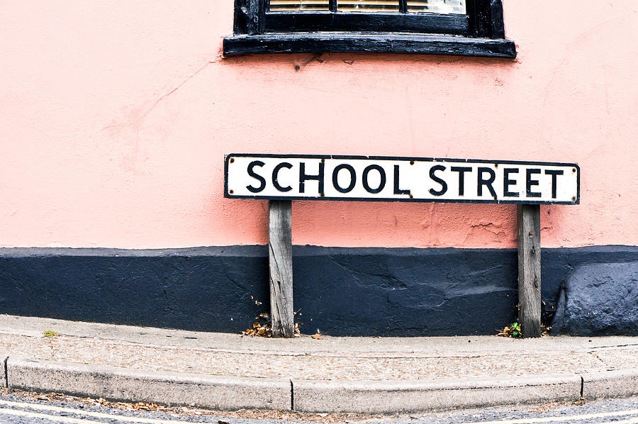 Architecture Photograph - School street #2 by Tom Gowanlock