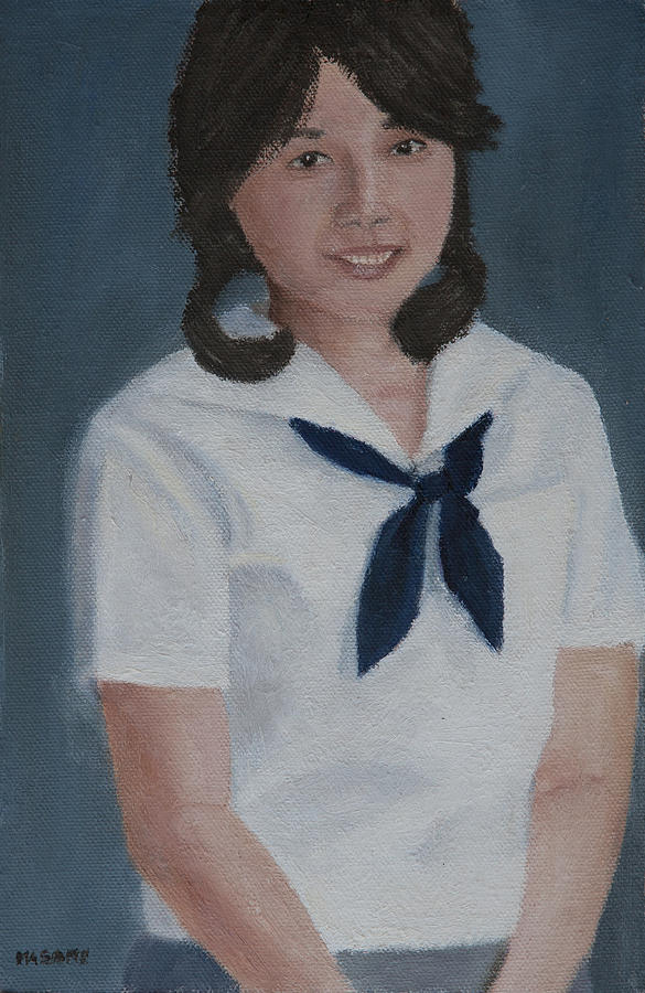 Schoolgirl #2 Painting by Masami Iida