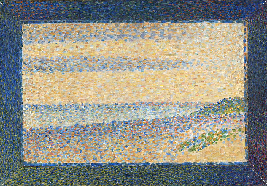 Seascape. Gravelines #3 Painting by Georges Seurat