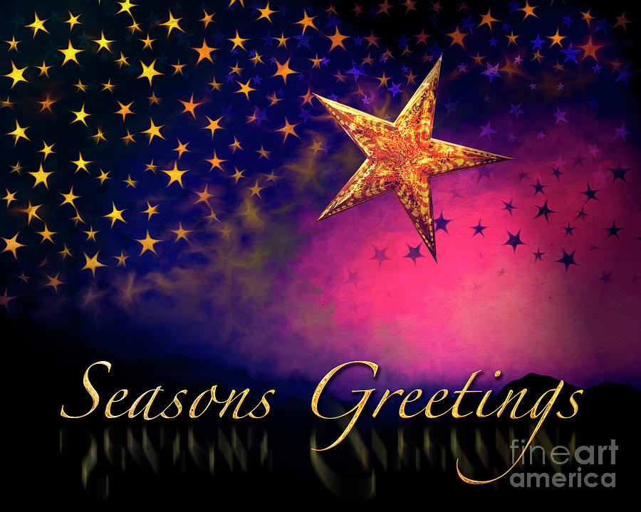Seasons Greetings #2 Digital Art by Edmund Nagele FRPS