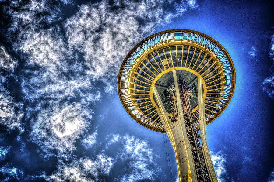 Seattle Space Needle #3 Photograph by Spencer McDonald