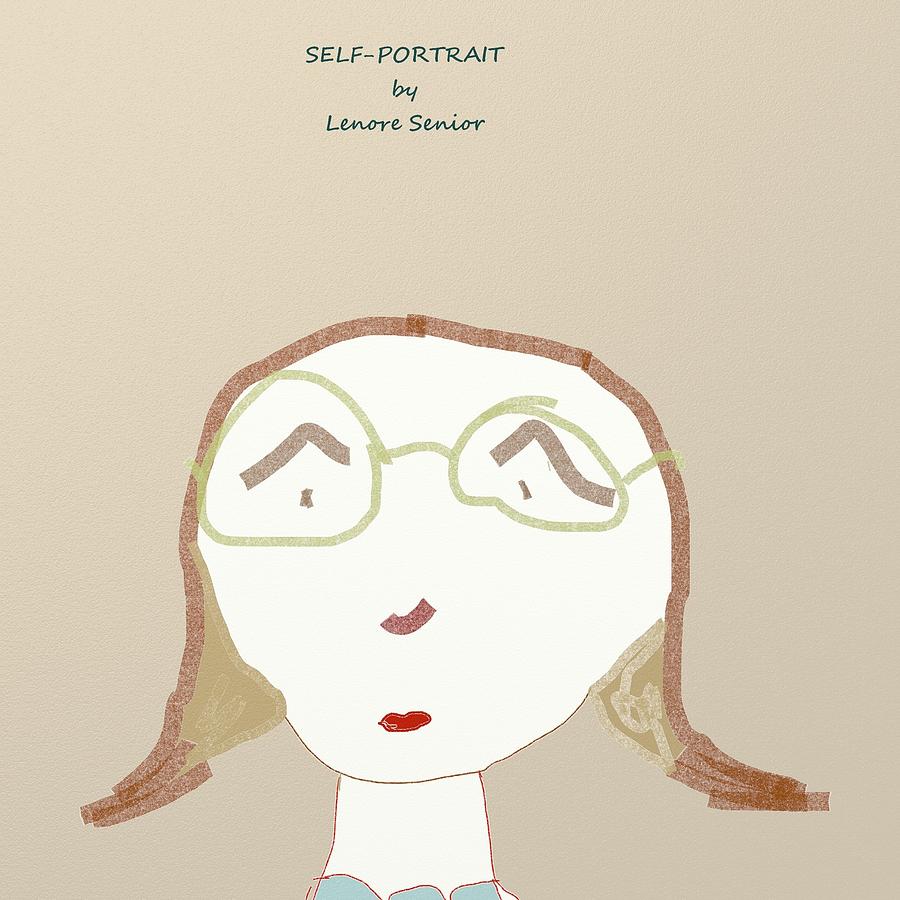 Self-Portrait #2 Drawing by Lenore Senior