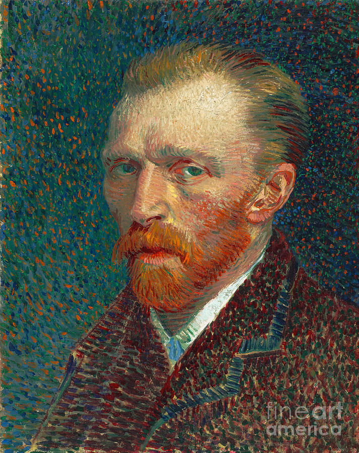 Self-portrait #2 Painting by Van Gogh