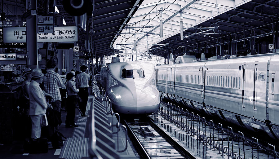 Shinkansen #2 Photograph by David Harding