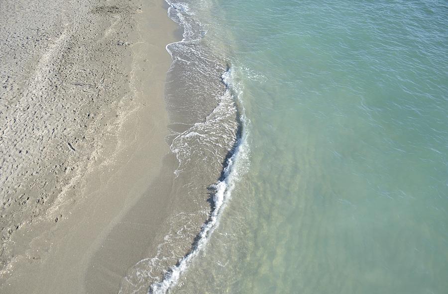 Shore Line Photograph by Alison Belsan Horton Shore Line Photograph by Alison Belsan Horton