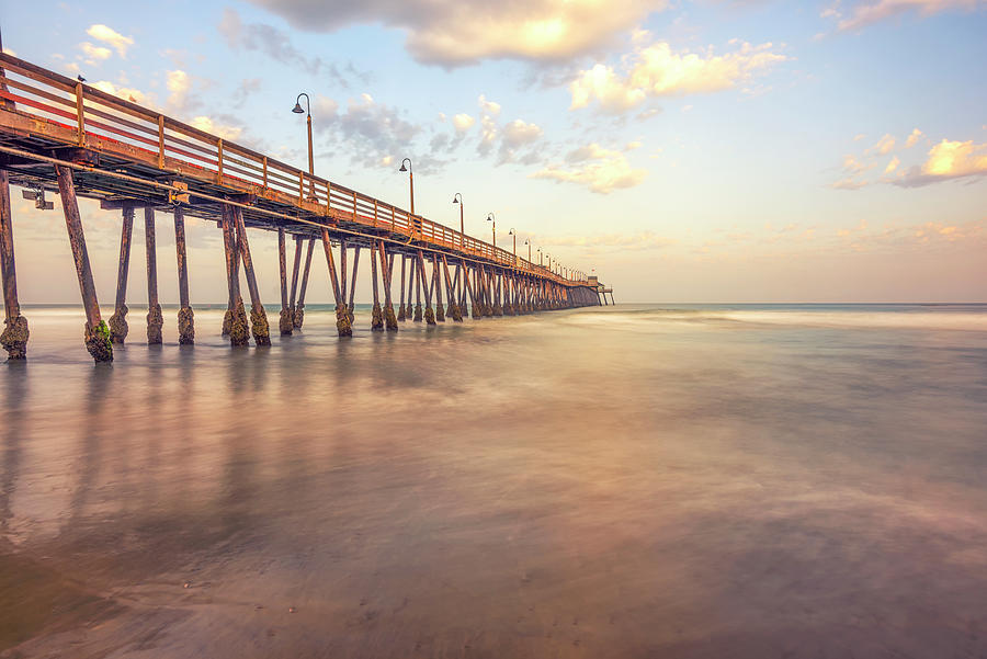An Imperial Beach Pier Side View Photograph by Joseph S Giacalone