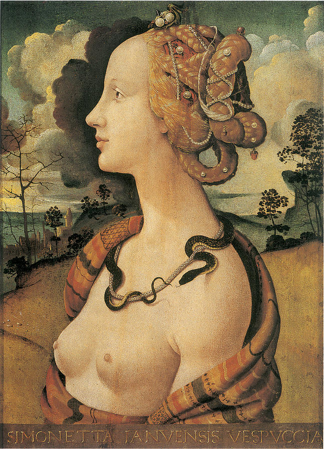 Simonetta Vespucci #3 Painting by Piero di Cosimo