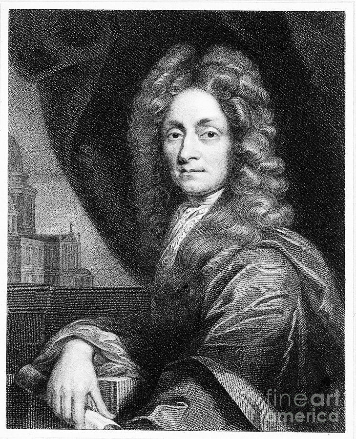 Sir Christopher Wren, Architect #2 Photograph by Wellcome Images