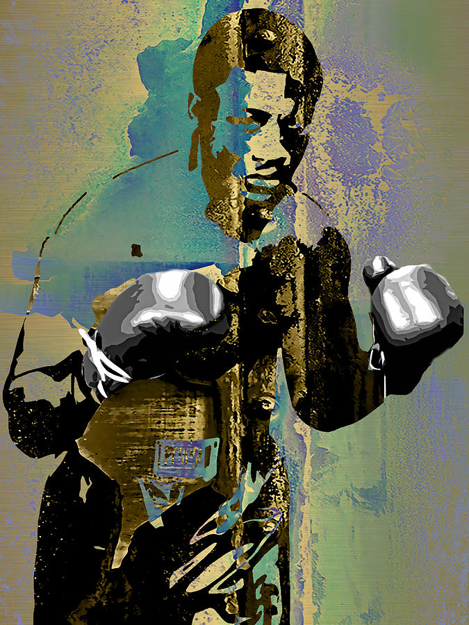 Smokin Joe Frazier Collection #2 Mixed Media by Marvin Blaine