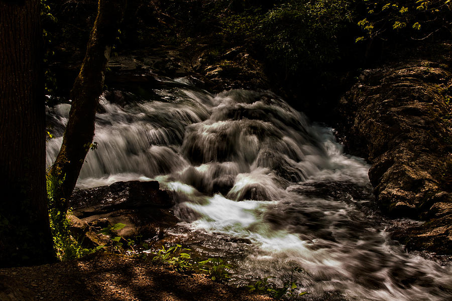 Smoky Mountain Waterfall #2 Photograph by Jay Stockhaus
