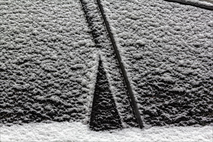 Snow and Car #2 Photograph by Robert Ullmann