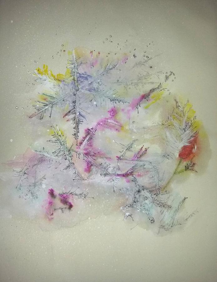 Snowflake  Album #2 Painting by Debbi Saccomanno Chan