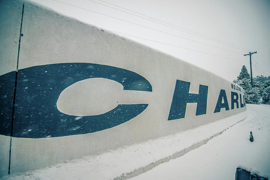 Snowy Weather Conditions Around Charlotte Airport In North Carol #2 Photograph by Alex Grichenko