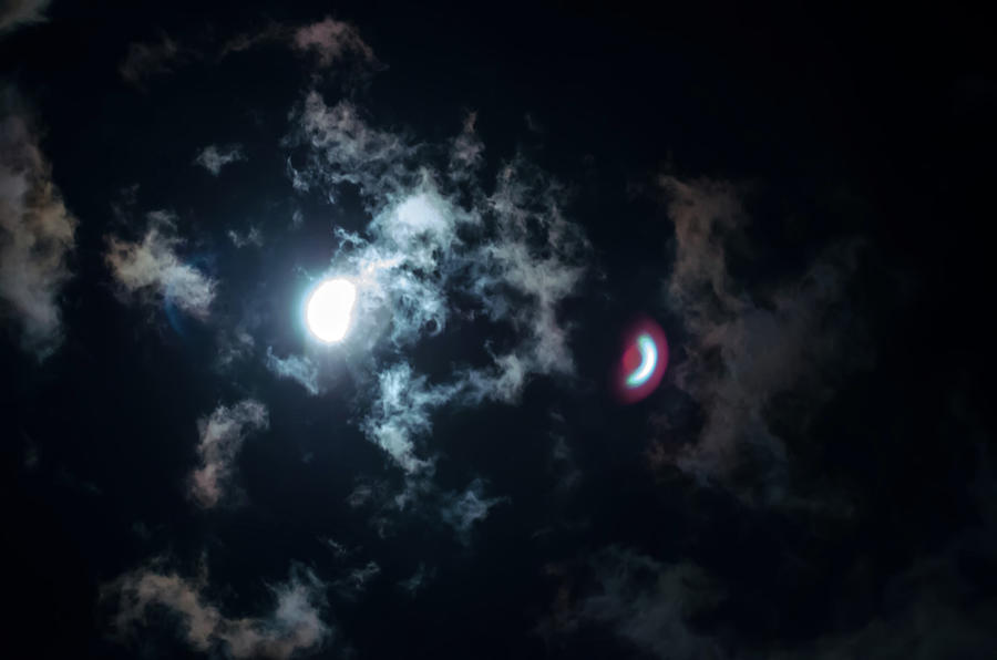 Solar Eclipse 2017 event in South Carolina sky #2 Photograph by Alex Grichenko