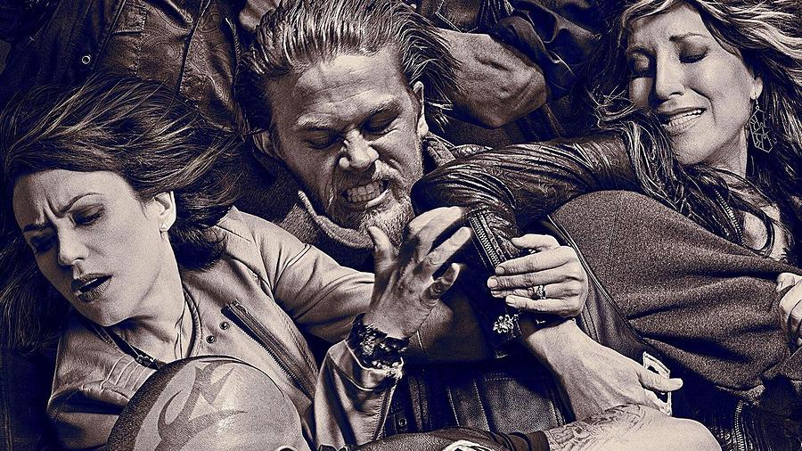 Snake Digital Art - Sons Of Anarchy  #2 by Super Lovely