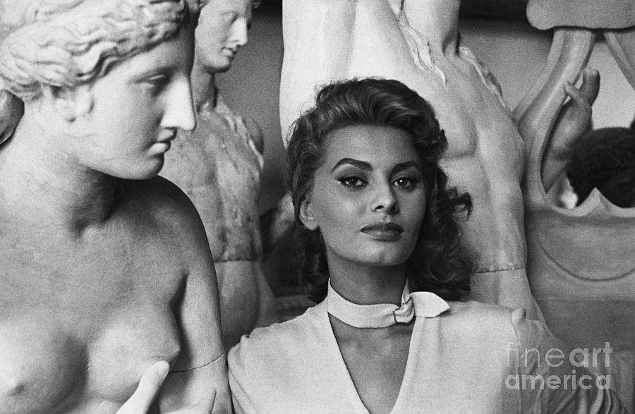 Sophia Loren #2 Photograph by George Daniell