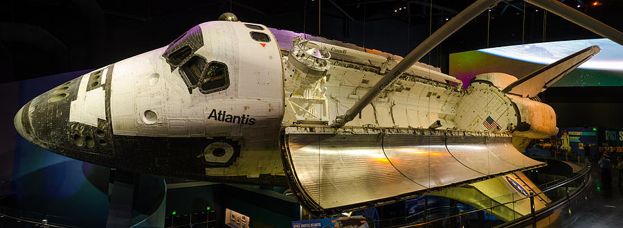 Space Photograph - Space Shuttle Atlantis #1 by David Hart