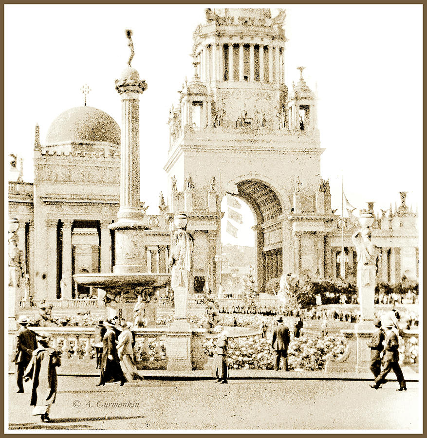 Spanish Colonial Revival Architecture, California Exposition, 19 #2 Photograph by A Macarthur Gurmankin