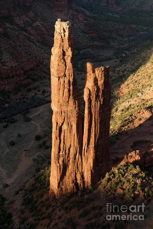 Spider Rock in Canyon de Chelly #2 Photograph by Garry McMichael