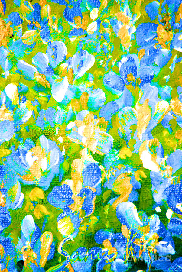 Spring Flowers #2 Painting by Oksana Semenchenko