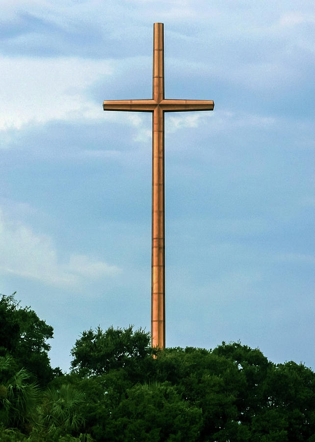St Augustine Cross #2 Photograph by Robert Wilder Jr