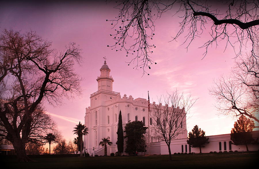 St. George Utah LDS Temple #2 Photograph by Nathan Abbott