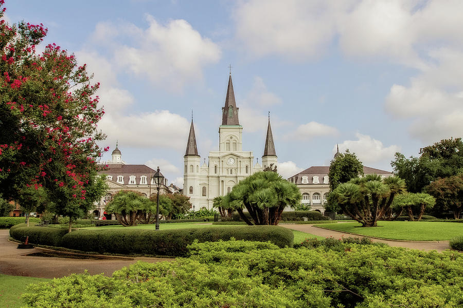 St. Louis Cathedral - HDR Photograph by Scott Pellegrin