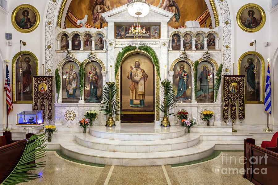 St. Nicholas Greek Orthodox Cathedral,Tarpon Springs, Florida #2 Photograph by Dawna Moore Photography