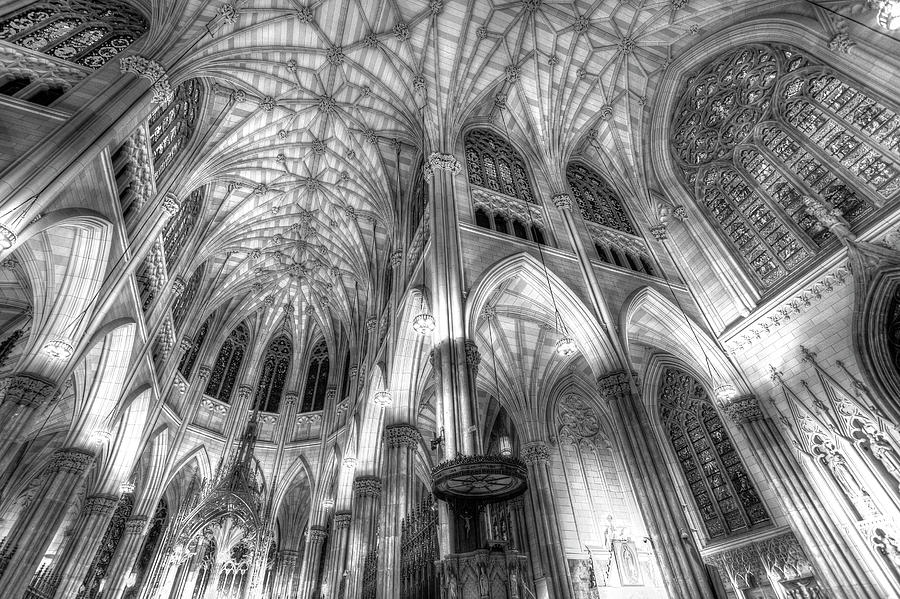 St Patricks Cathedral New York #2 Photograph by David Pyatt