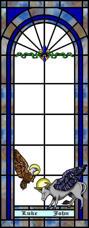 Stained Glass   #2 Mixed Media by Anthony Seeker