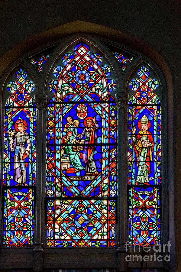 Stained Glass #2 Photograph by William Norton