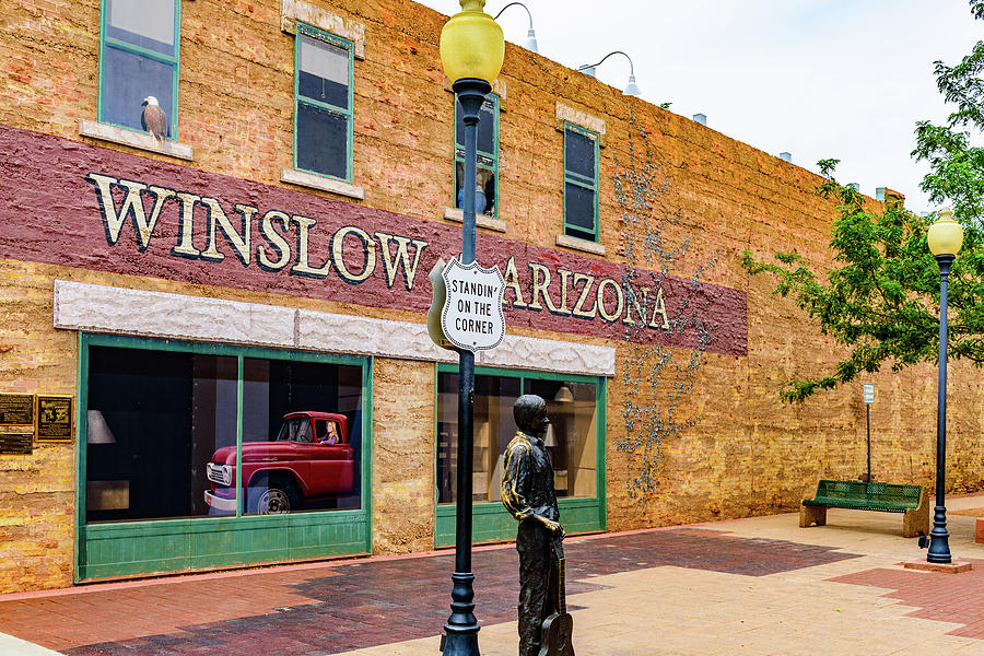 Standing On The Corner - Winslow Arizona #2 Photograph by Jon Berghoff ...