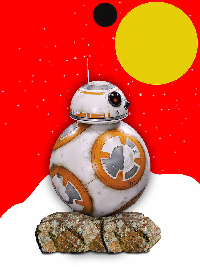 Star Wars BB8 Collection #2 Mixed Media by Marvin Blaine