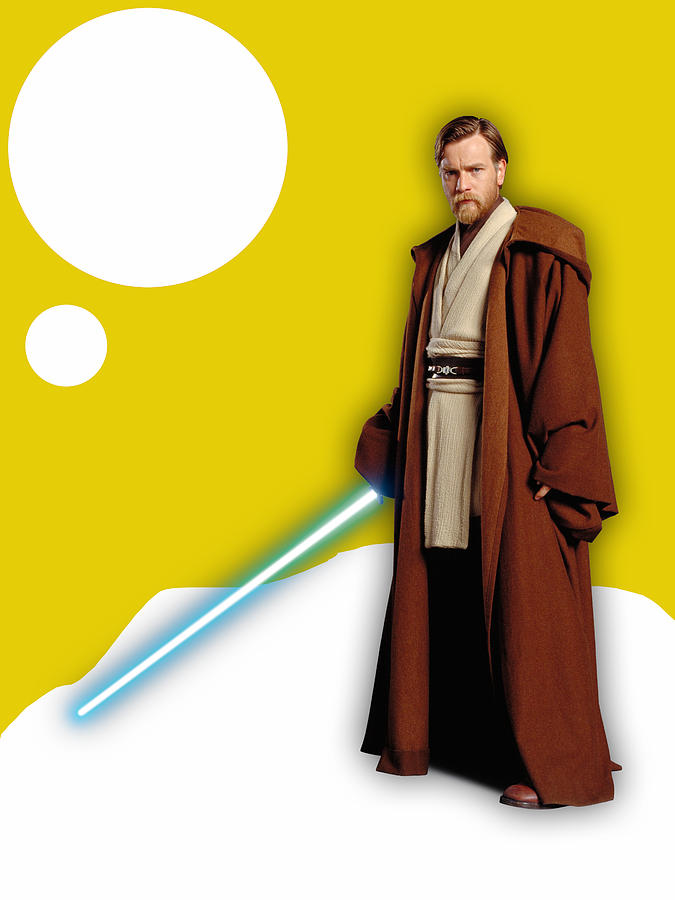 Star Wars Obi Wan Kenobi Collection #2 Mixed Media by Marvin Blaine