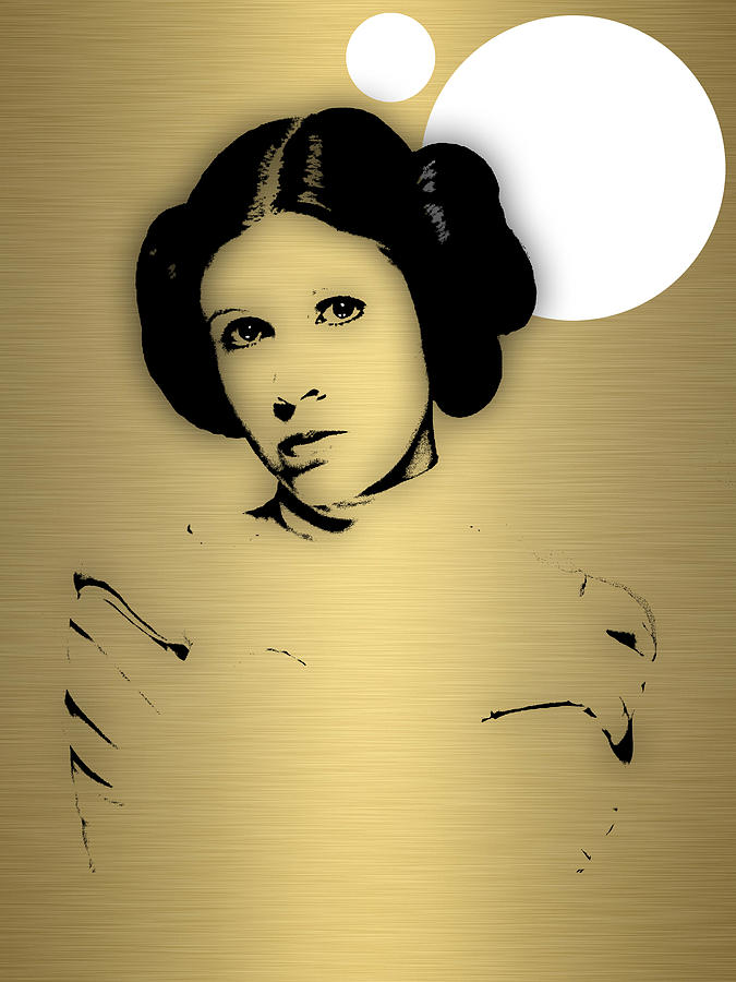 Star Wars Princess Leia Collection #2 Mixed Media by Marvin Blaine