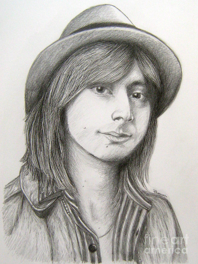 Steve Perry #2 Drawing by Bella Apollonia