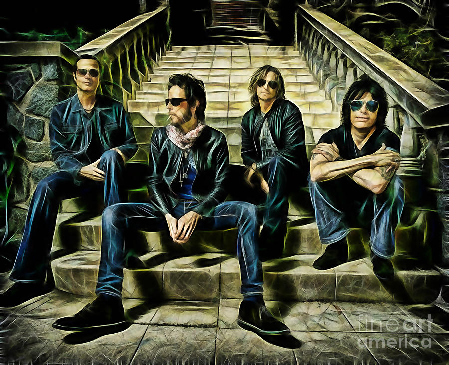 Stone Temple Pilots Mixed Media - Stone Temple Pilots Collection #2 by Marvin Blaine