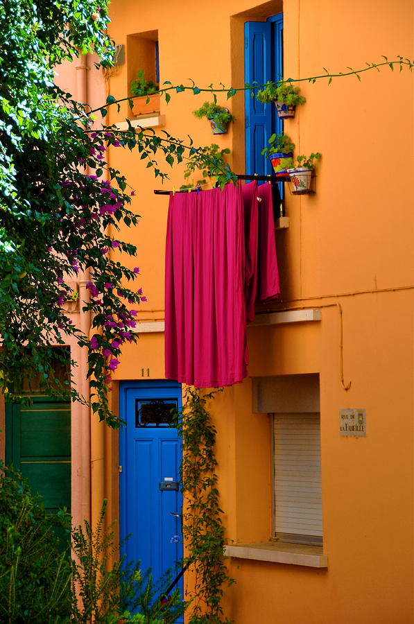 Street in Collioure #2 Photograph by K C Lynch