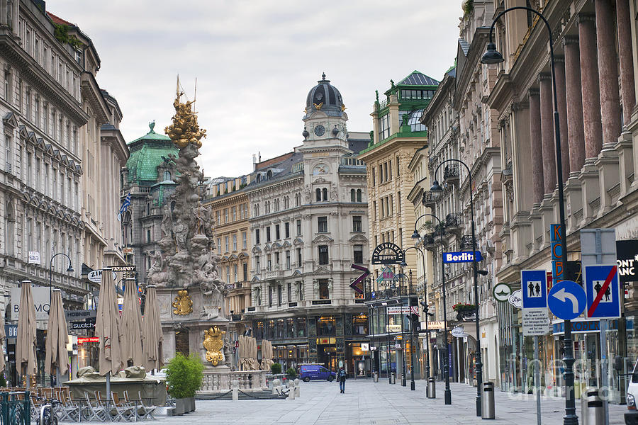 Streets Of Vienna Photograph by Andre Goncalves