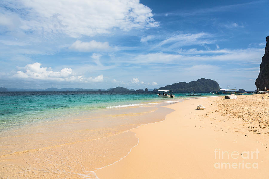Stunning beach in El Nido, Philippines #2 Photograph by Didier Marti