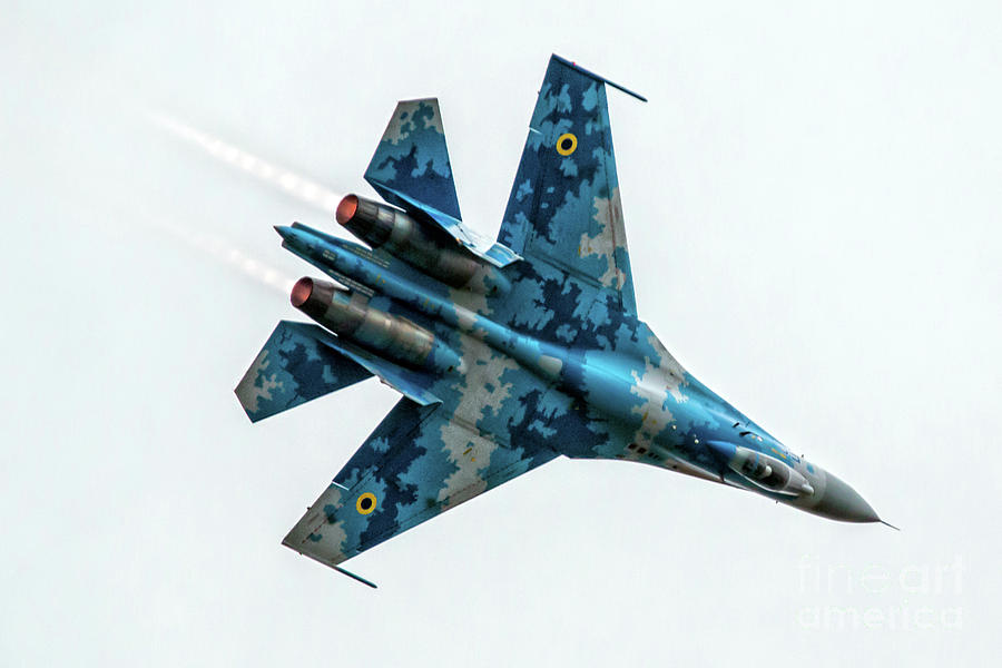 SU-27 Flanker #3 by Airpower Art